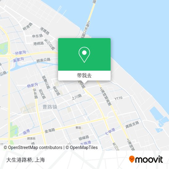 大生港路桥地图