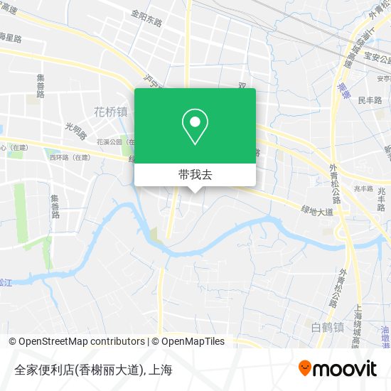 全家便利店(香榭丽大道)地图