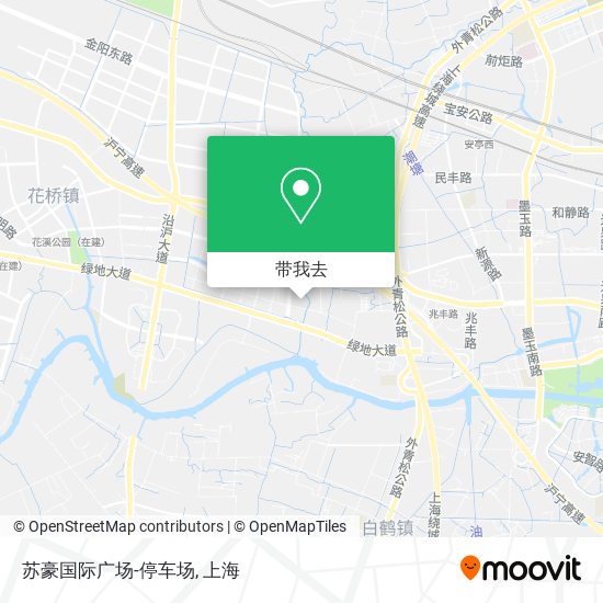 苏豪国际广场-停车场地图
