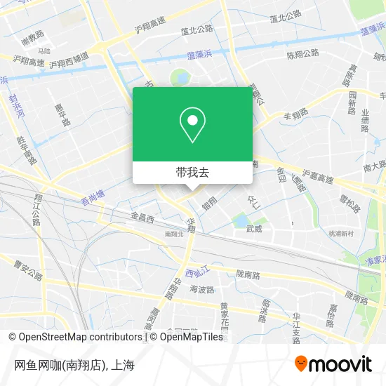 网鱼网咖(南翔店)地图