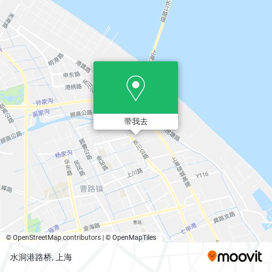 水洞港路桥地图