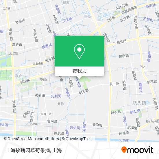 上海玫瑰园草莓采摘地图