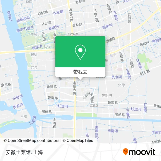 安徽土菜馆地图