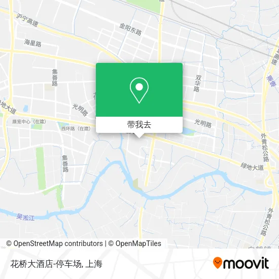 花桥大酒店-停车场地图