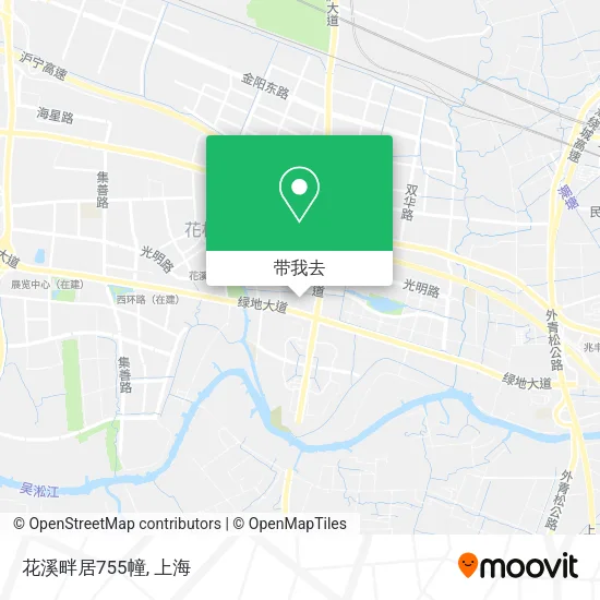花溪畔居755幢地图