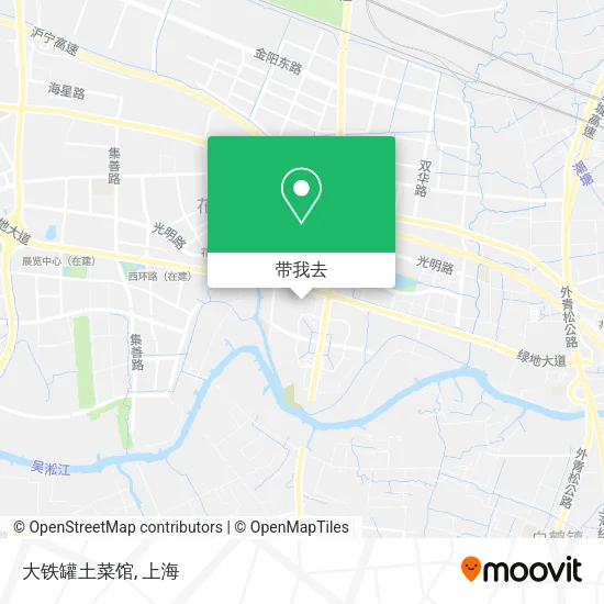 大铁罐土菜馆地图