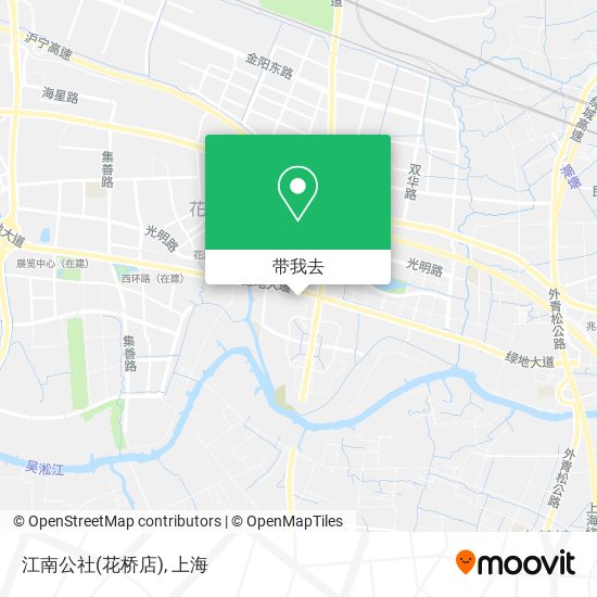 江南公社(花桥店)地图