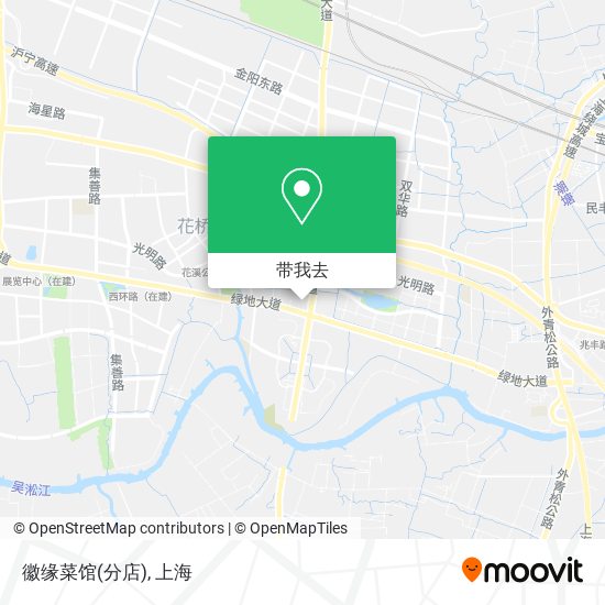 徽缘菜馆(分店)地图