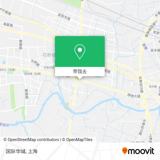 国际华城地图