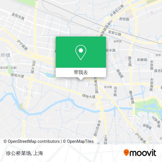 徐公桥菜场地图