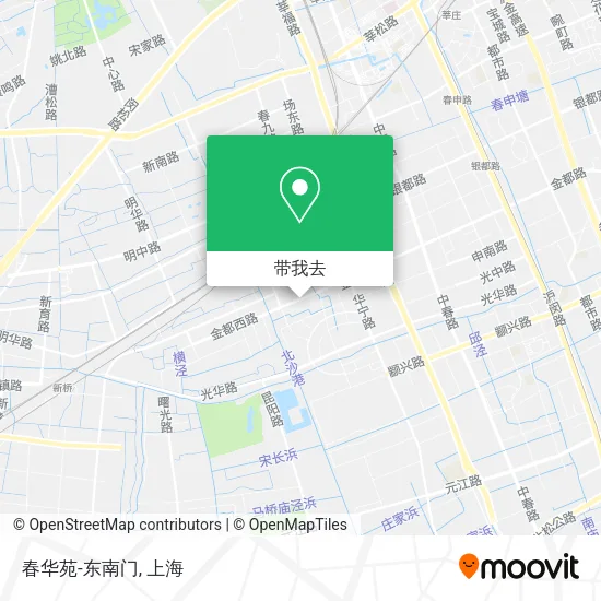 春华苑-东南门地图