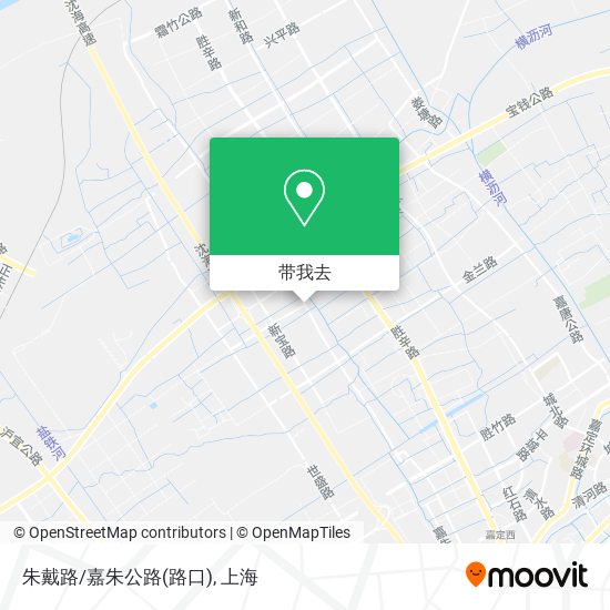 朱戴路/嘉朱公路(路口)地图