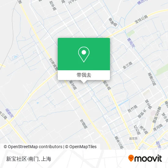 新宝社区-南门地图