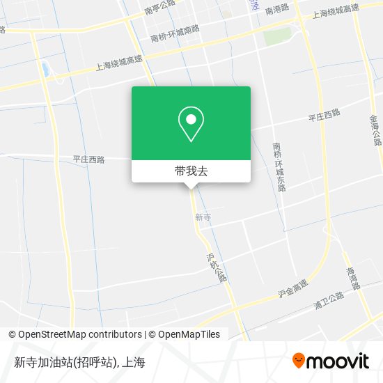 新寺加油站(招呼站)地图