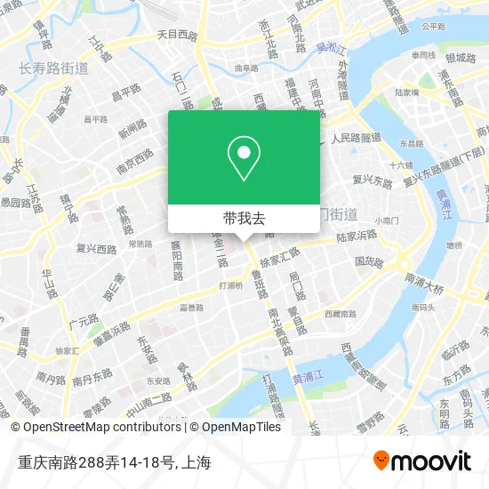 重庆南路288弄14-18号地图