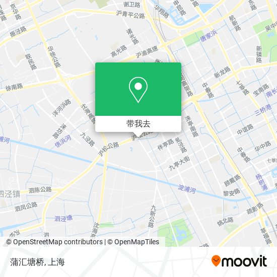 蒲汇塘桥地图