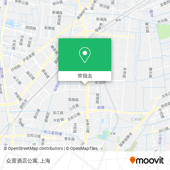 众置酒店公寓地图