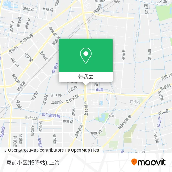 庵前小区(招呼站)地图