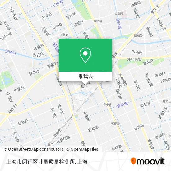 上海市闵行区计量质量检测所地图