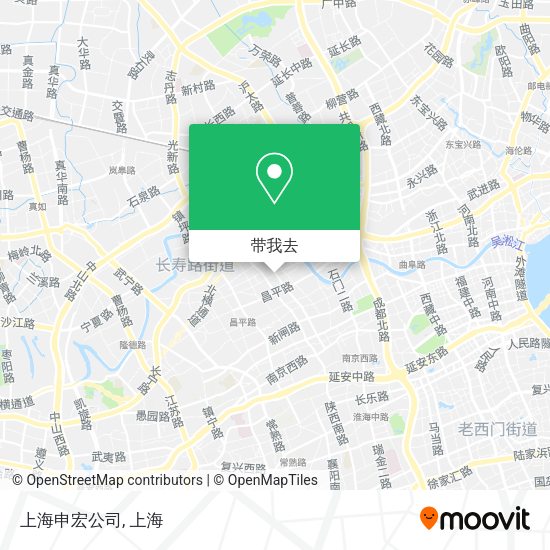 上海申宏公司地图