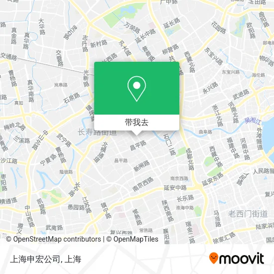 上海申宏公司地图