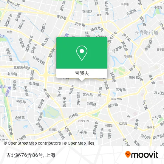 古北路76弄86号地图