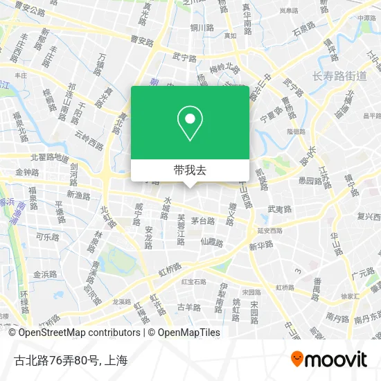 古北路76弄80号地图