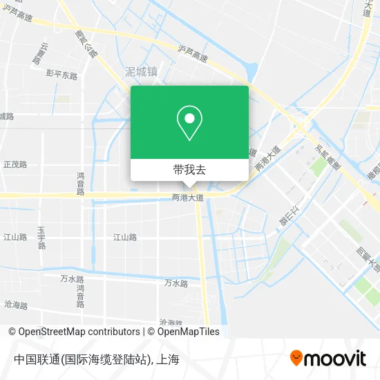 中国联通(国际海缆登陆站)地图