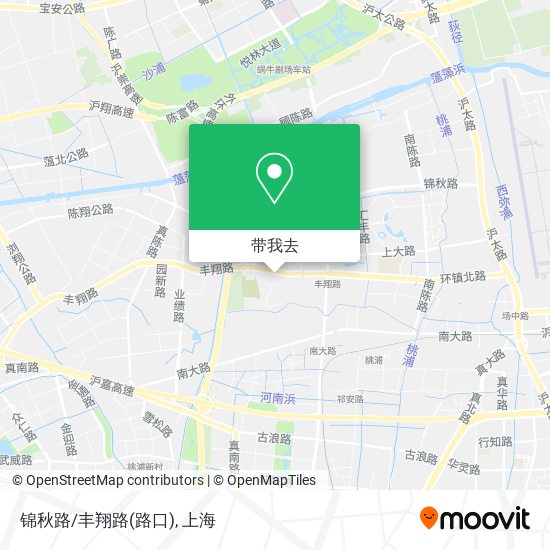 锦秋路/丰翔路(路口)地图