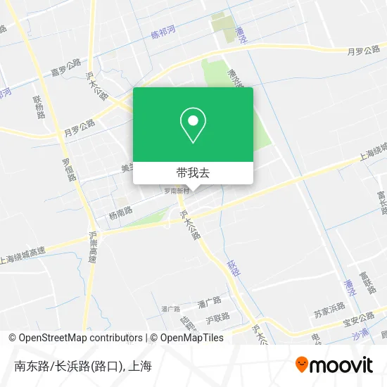 南东路/长浜路(路口)地图