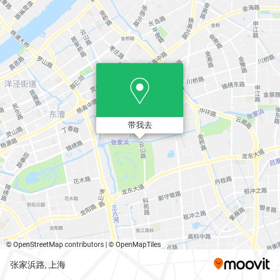 张家浜路地图