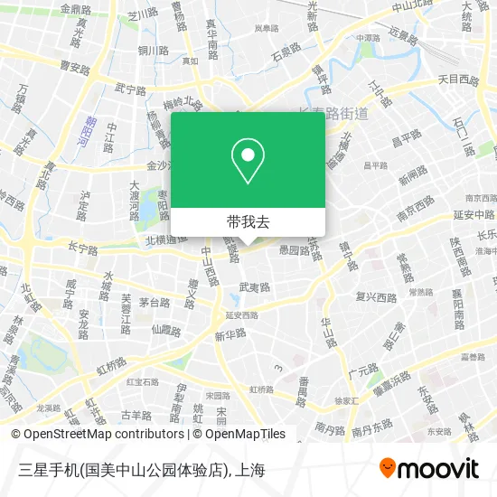 三星手机(国美中山公园体验店)地图
