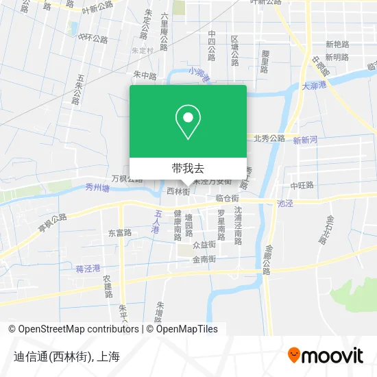 迪信通(西林街)地图