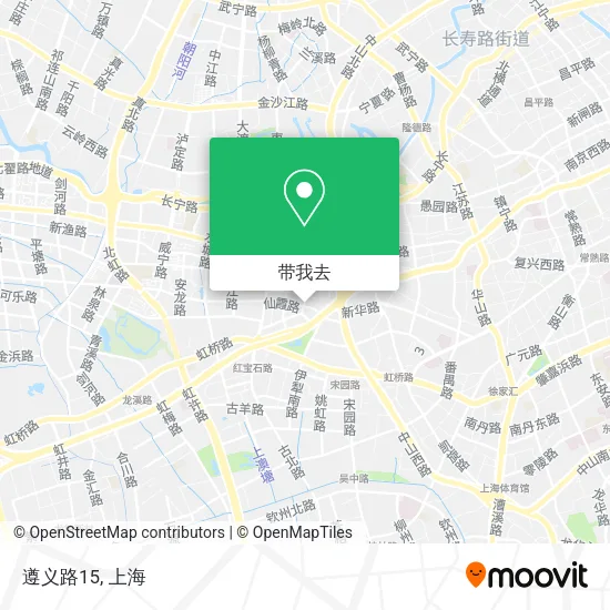 遵义路15地图