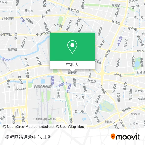 携程网站运营中心地图