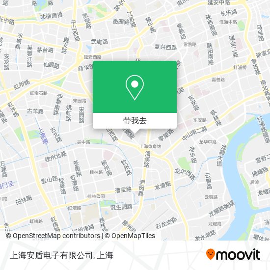 上海安盾电子有限公司地图