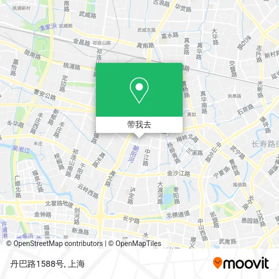 丹巴路1588号地图