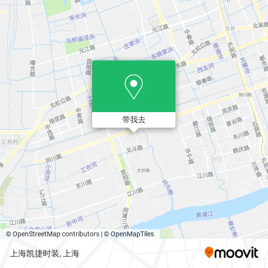 上海凯捷时装地图