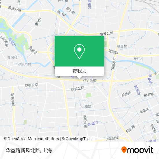 华益路新凤北路地图