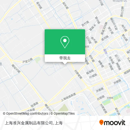 上海准兴金属制品有限公司地图