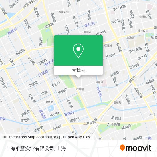 上海准慧实业有限公司地图