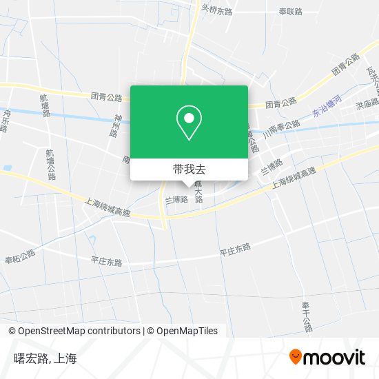 曙宏路地图