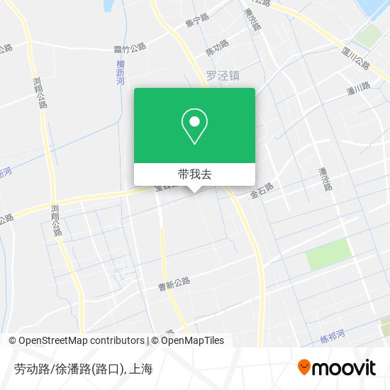 劳动路/徐潘路(路口)地图