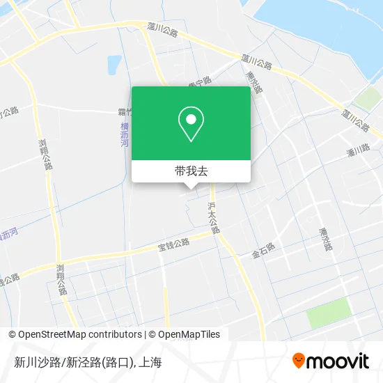 新川沙路/新泾路(路口)地图