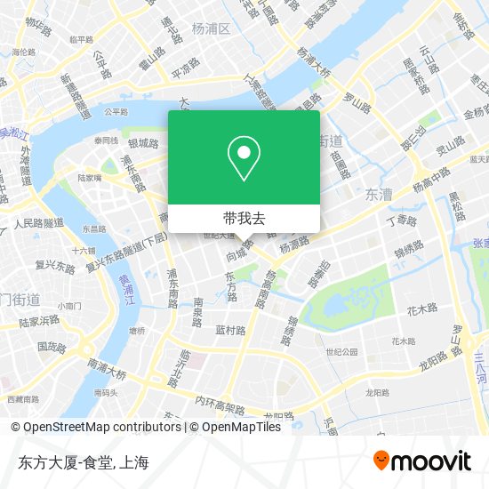东方大厦-食堂地图