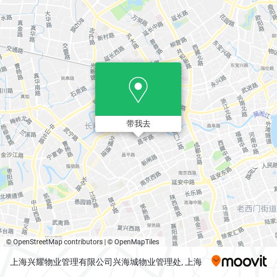 上海兴耀物业管理有限公司兴海城物业管理处地图