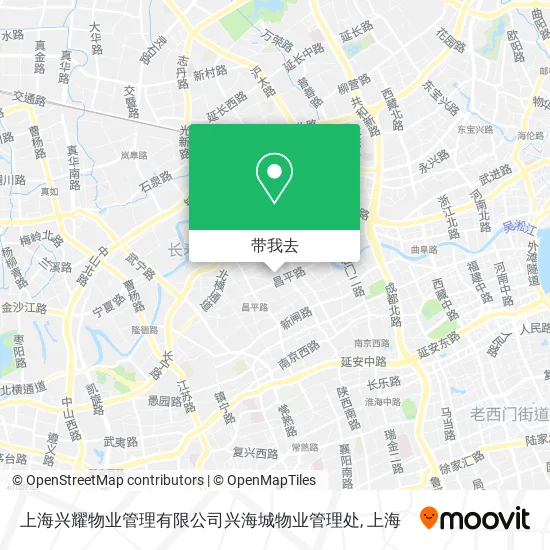 上海兴耀物业管理有限公司兴海城物业管理处地图