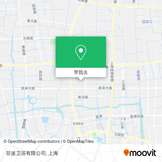 菲派卫浴有限公司地图