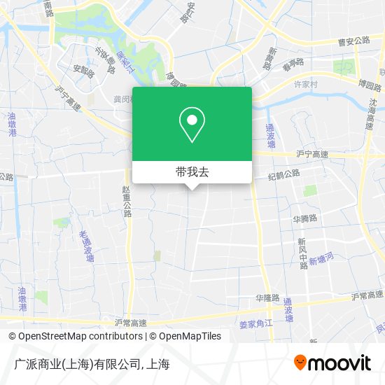广派商业(上海)有限公司地图