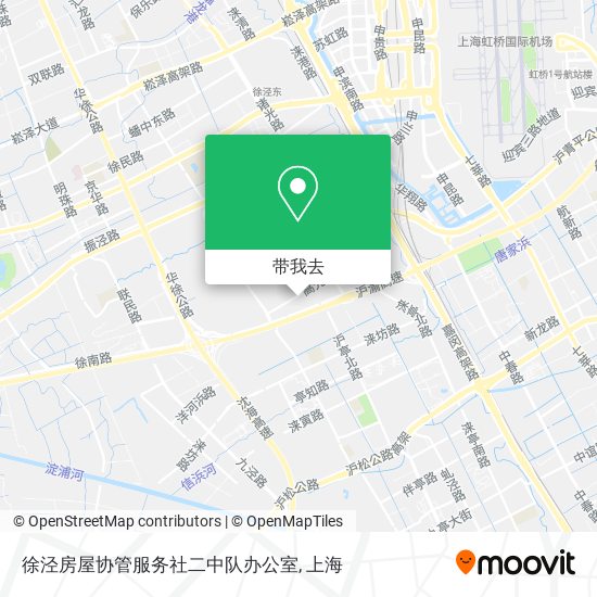 徐泾房屋协管服务社二中队办公室地图